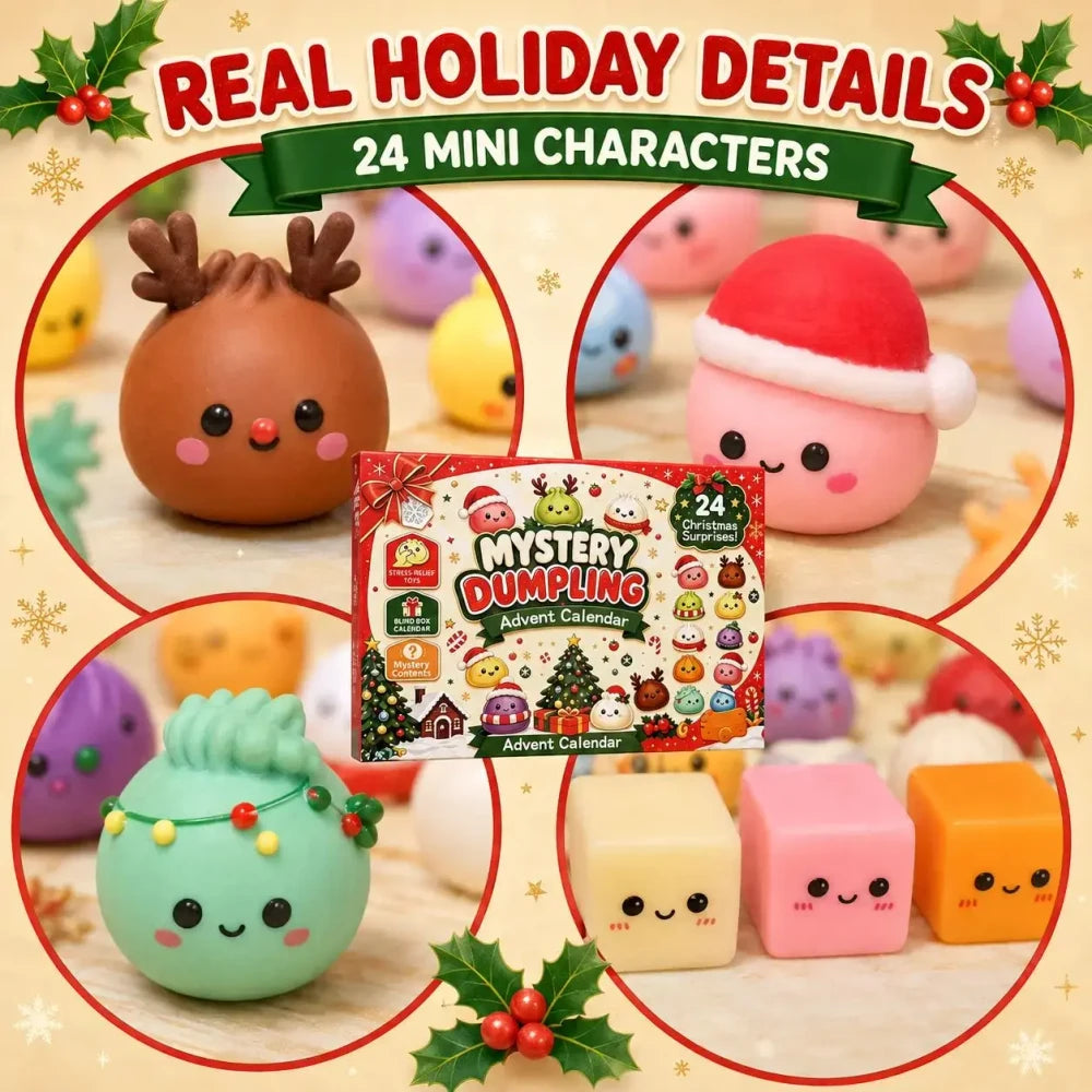 Christmas Squishies Advent Calendar