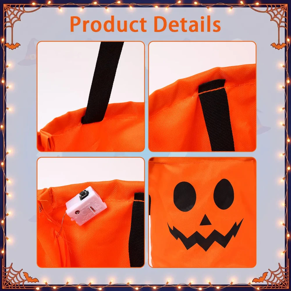 Light Up Halloween Candy Bucket