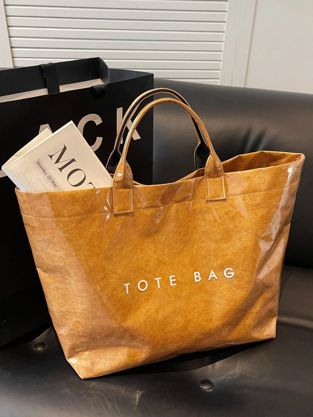 Leopard Print Commuter Tote