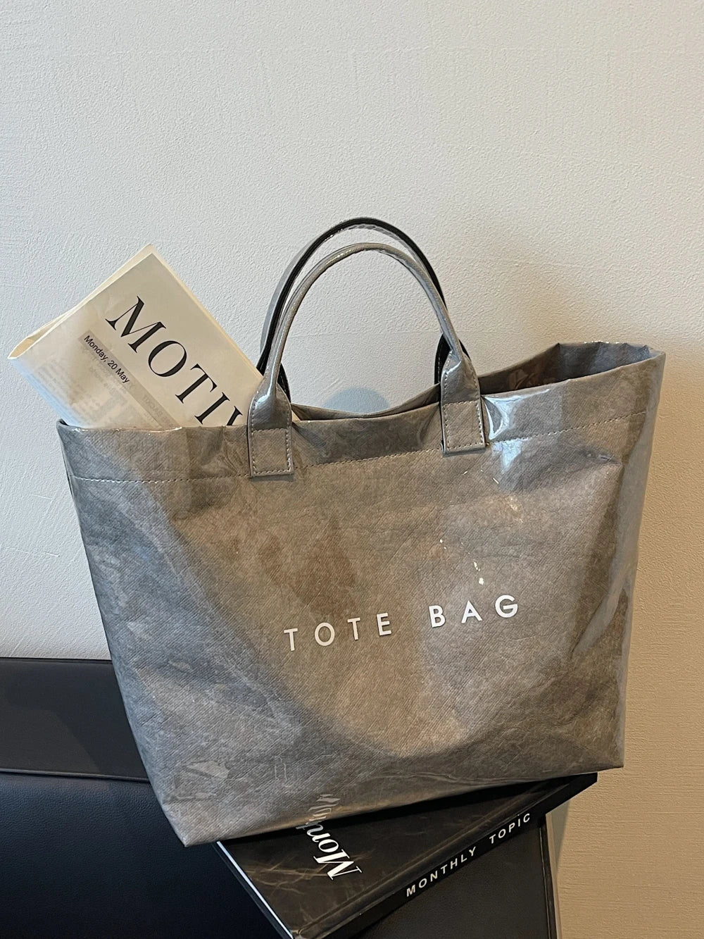 Leopard Print Commuter Tote